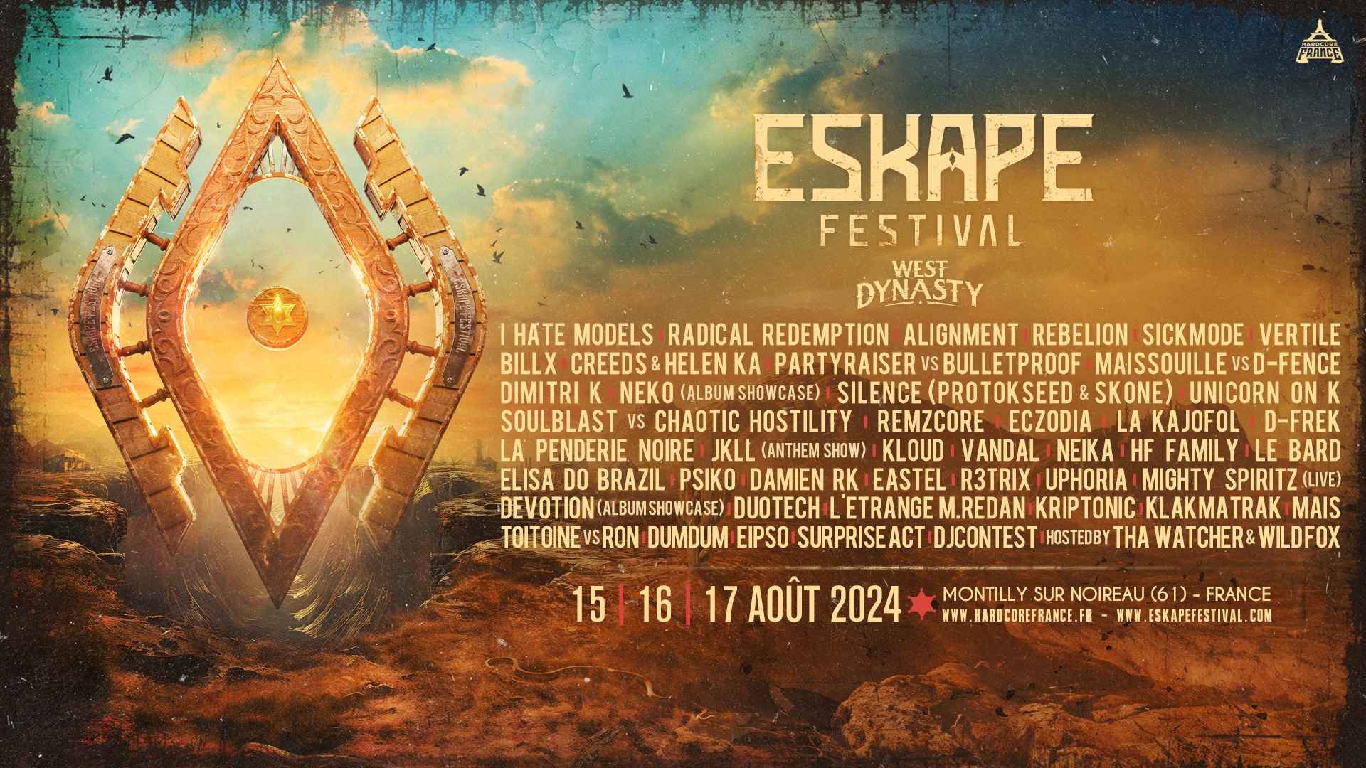 Affiche Eskape Festival 2024