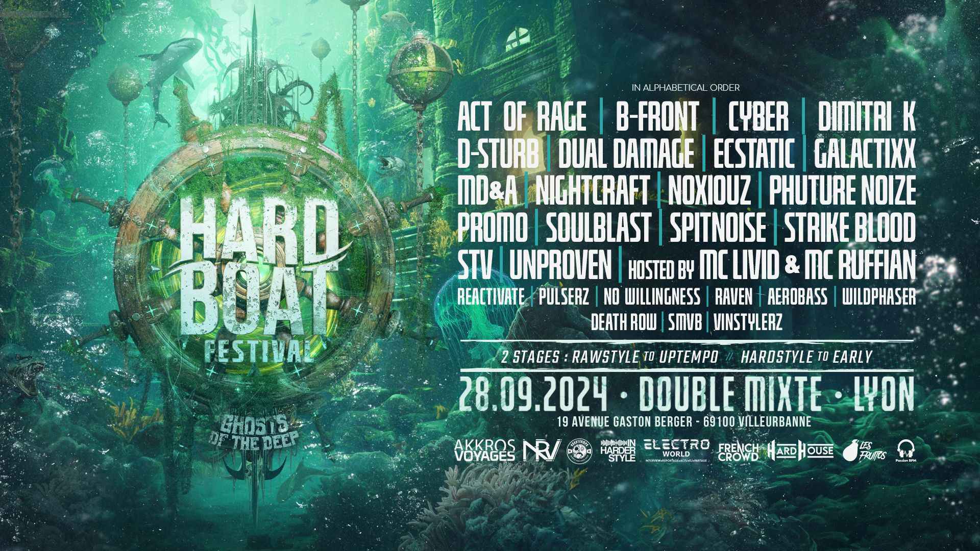 Affiche Hard Boat Festival 2024